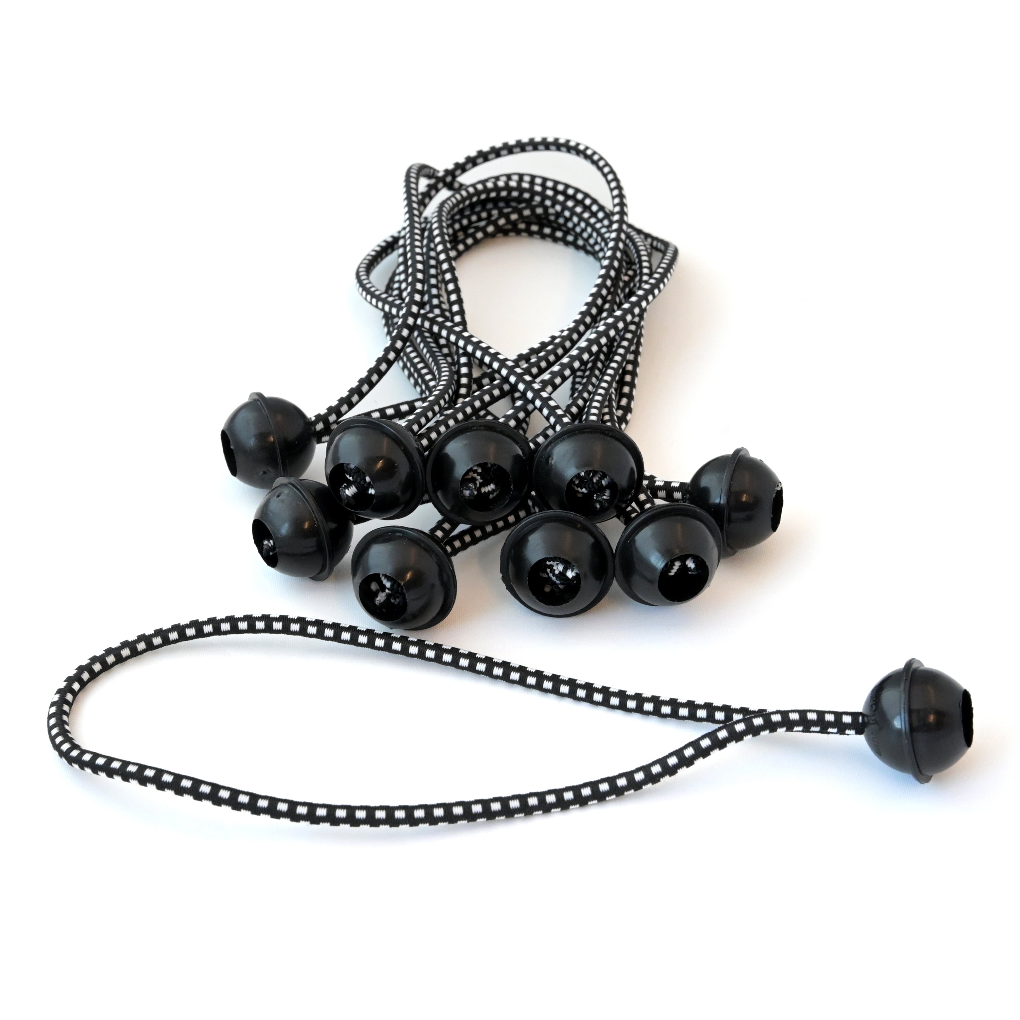 9 Inch Bungee Cords - Pack of 10 Bungee Cords