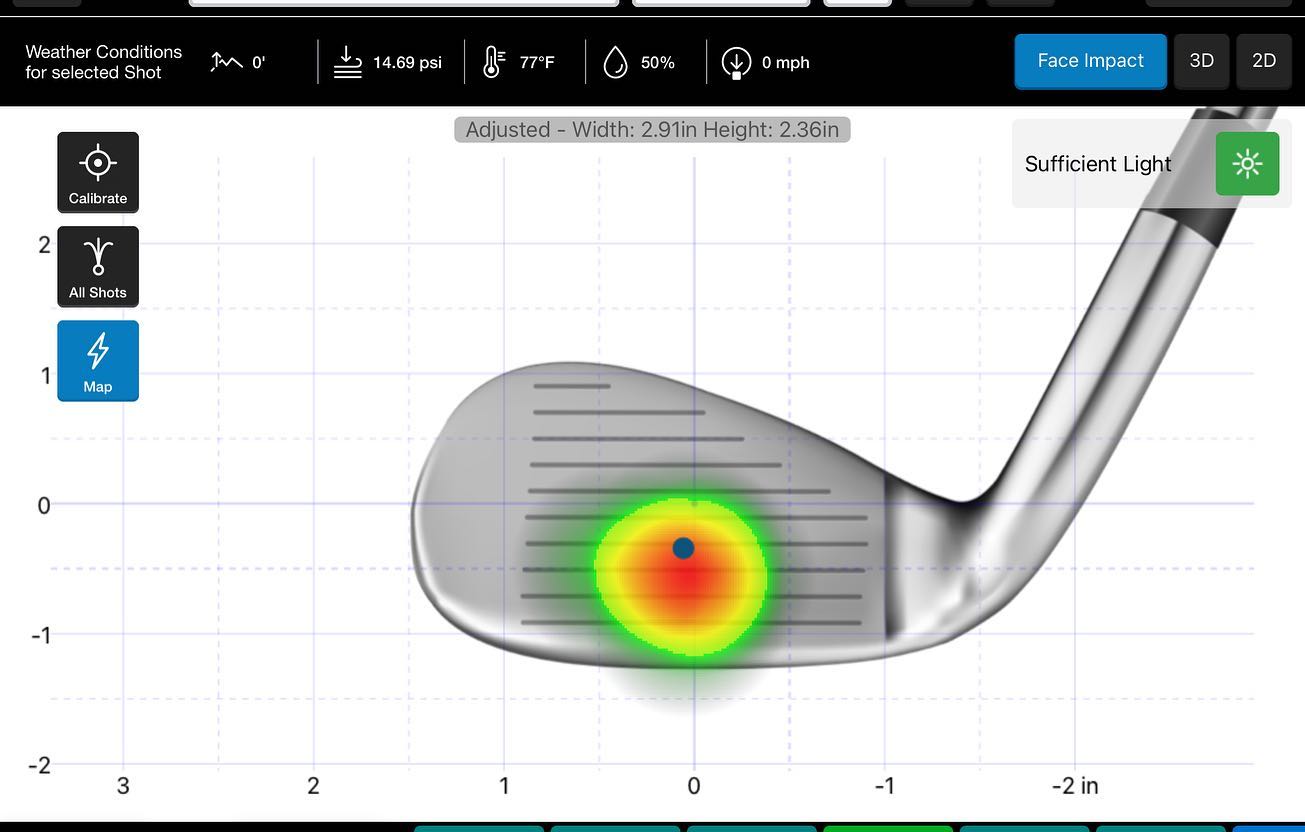 FlightScope Face Impact Location for Mevo+ Pro Package (Software Add-On)